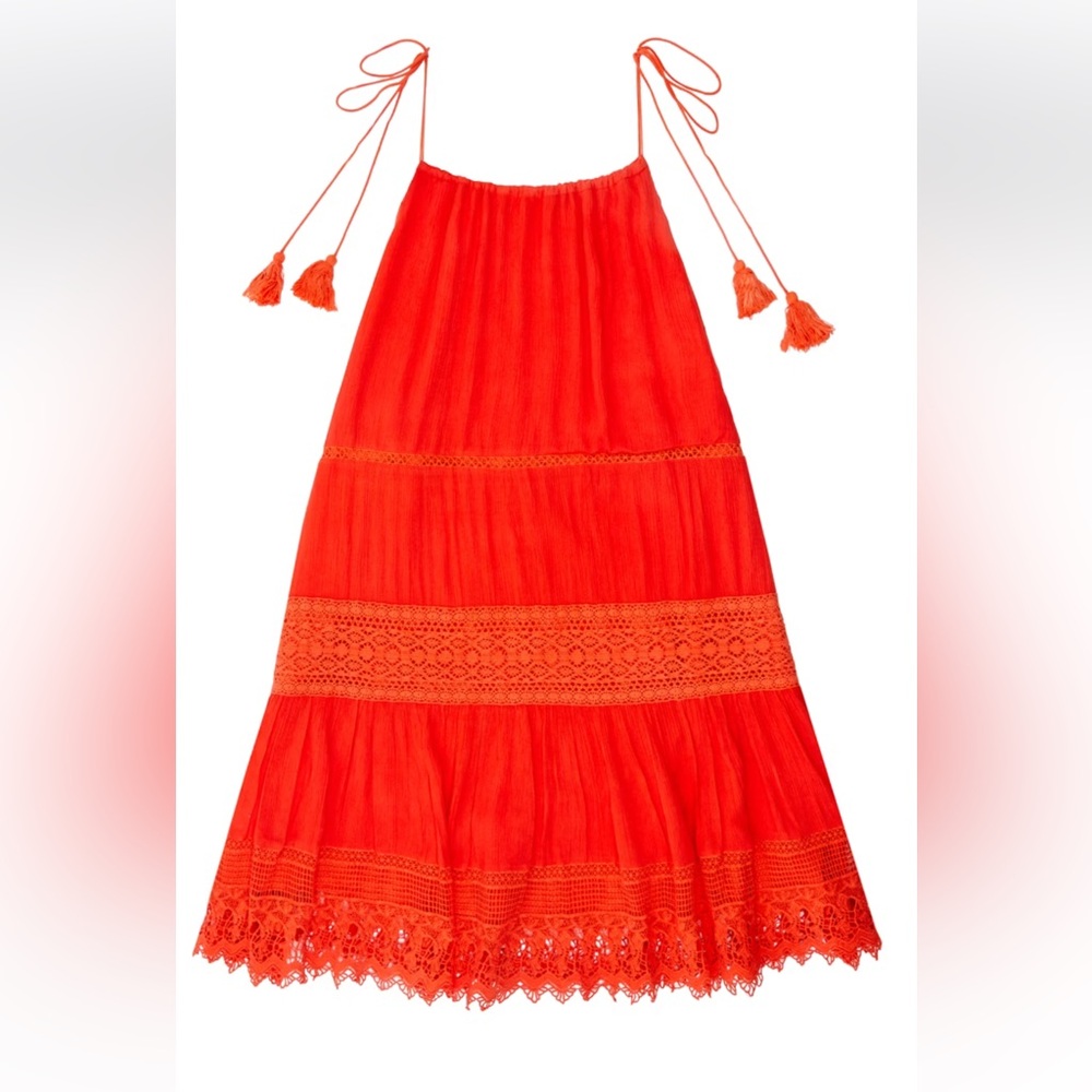 La Palma Crochet Tassel Dress by Urban outfitters